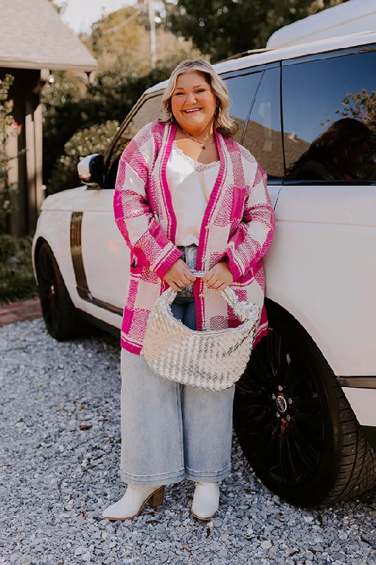 Brunch Ready Knit Cardigan Curves