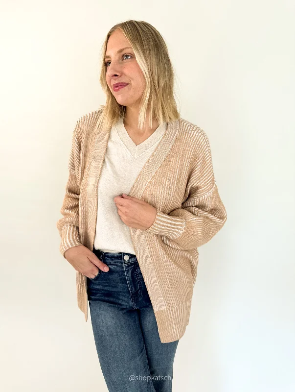 Gloria Ribbed Cardigan