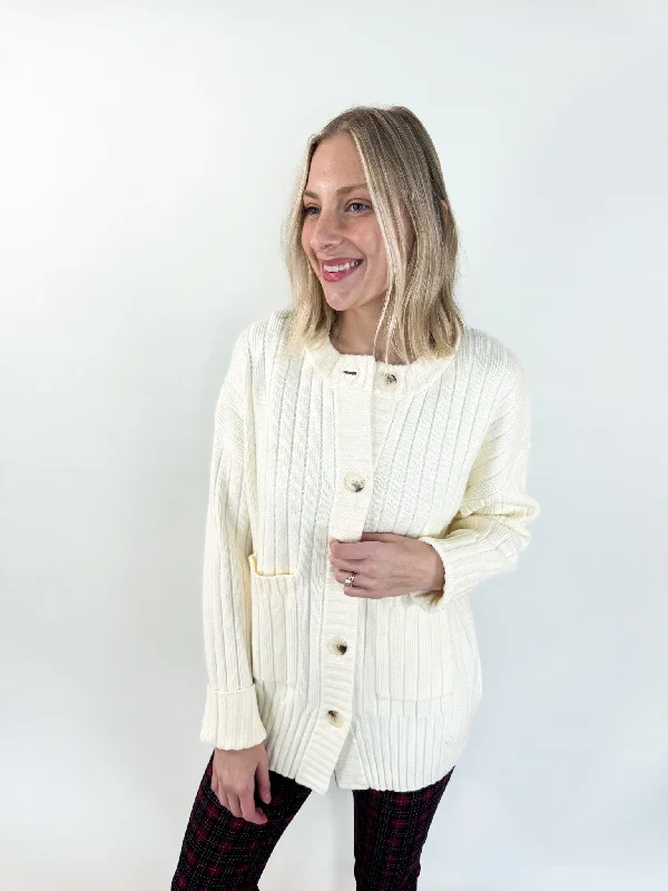 Pensdale Relaxed Button Knit Cardigan