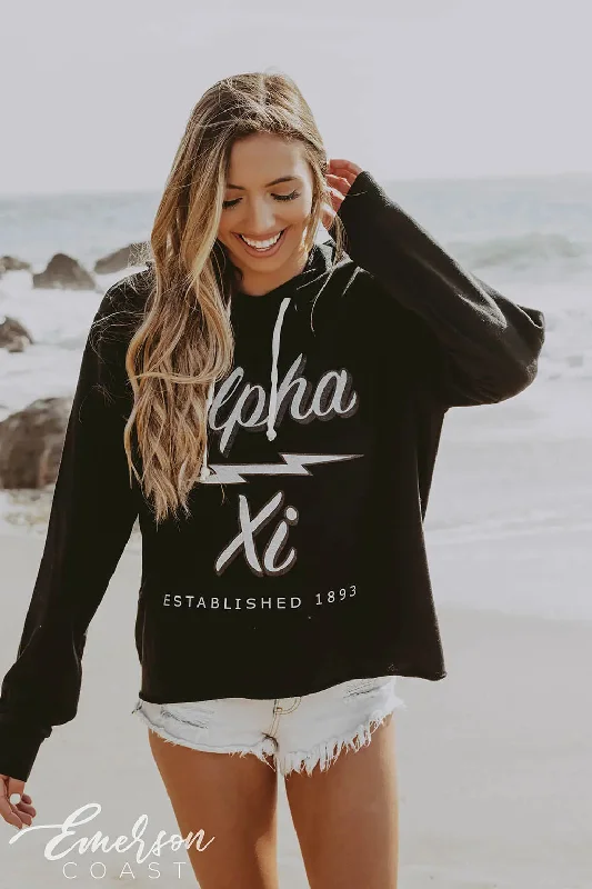 Alpha Xi Delta Lightning Bolt Hoodie