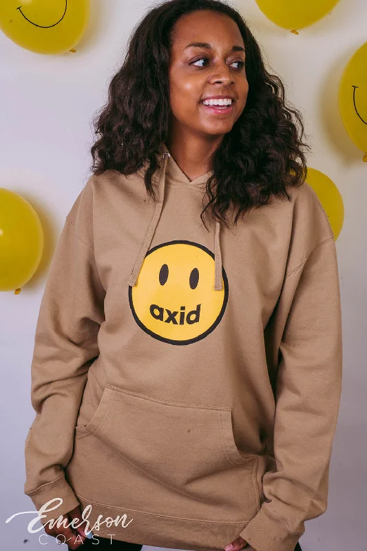 Alpha Xi Delta Smiley Face Hoodie