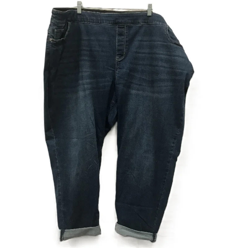 Blue Jeans Straight By Croft And Barrow, Size: 30w