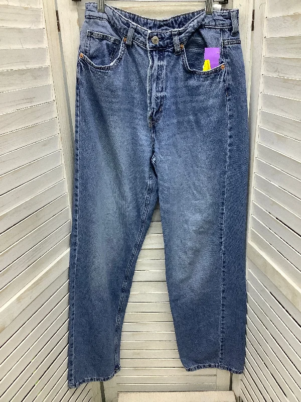 Jeans Cropped By Clothes Mentor In Blue Denim, Size: 8