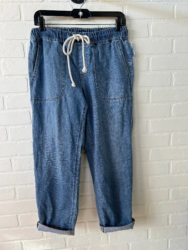 Jeans Straight By J. Crew In Blue, Size: 4