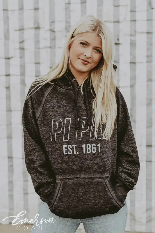 Pi Beta Phi Acid Wash Hoodie