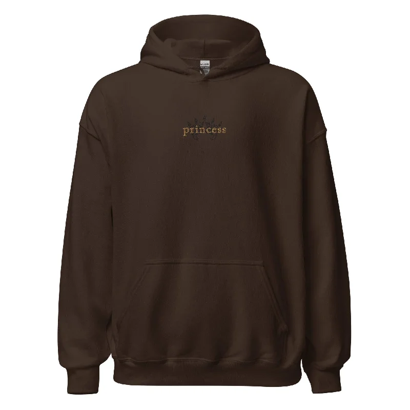 Princess Embroidered Hoodie