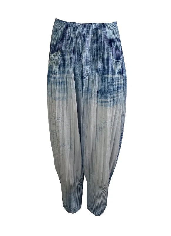 3240002 Tie Dye Pleated Pants *Preorder