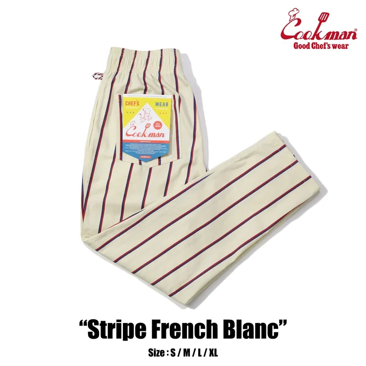 Cookman Chef Pants - Stripe : French Blanc