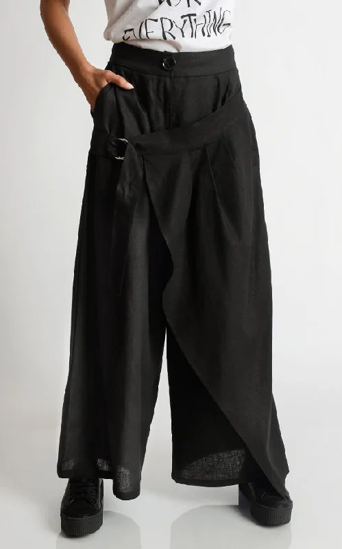 Long Loose Linen Pants