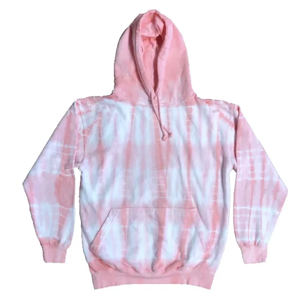 Pink Bamboo Tie Dye Hoodie