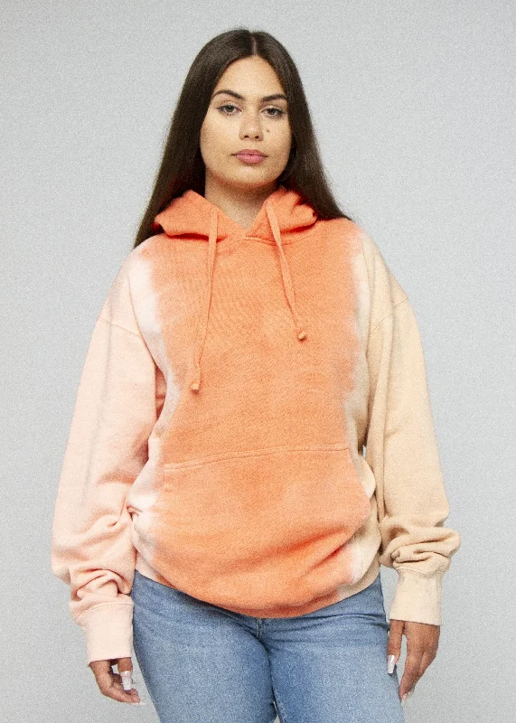 Pink / Orange Nude Dip Dye Hoodie